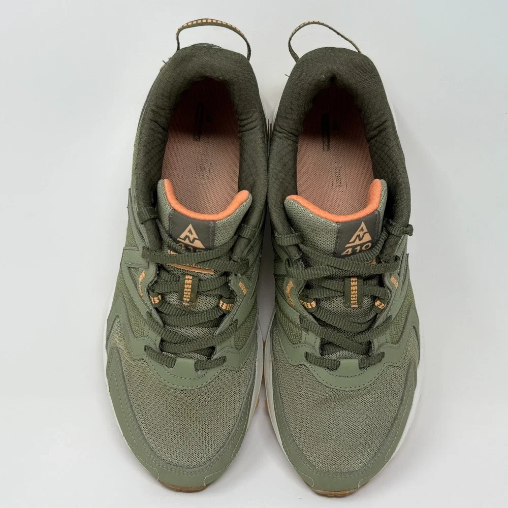 New Balance 410v7 WT410CC7 Women's Size 11 Olive Trail Running Shoes